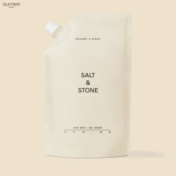 Body Wash Refill Pouch - Salt &amp; Stone