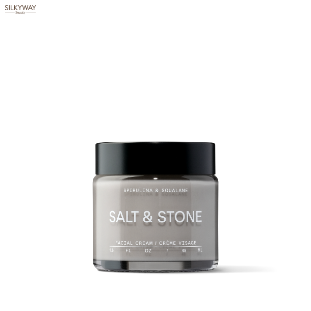 Facial Cream - Spirulina &amp; Squalane - Salt &amp; Stone