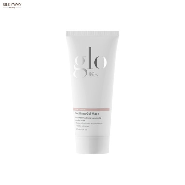 Soothing Gel Mask - Beroligende ansigtsmaske med agurk til sensitiv hud - Glo Skin Beauty