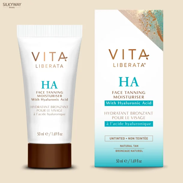 Face Tanning Moisturiser with Hyaluroic Acid - Vita Liberata