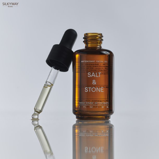 Facial Oil - Grapeseed Oil &amp; Rosehip - Salt &amp; Stone