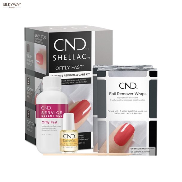 Offly Fast Remover Wrap Kit Shellac - CND