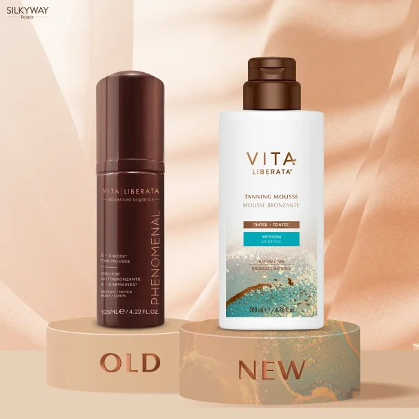 Tinted Tanning Mousse Dark - Vita Liberata