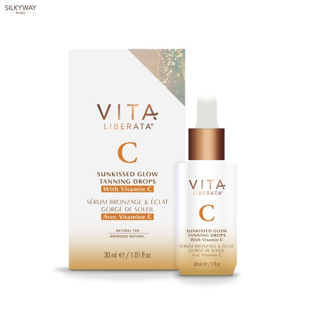Sunkissed Glow Tanning Drops with Vitamin C - Vita Liberata